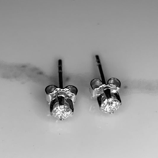 Diamond Studs 3.5mm, 0.17ct. Diamonds